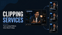 Clipping Services: How Long Videos Become Social Content That People Actually Watch