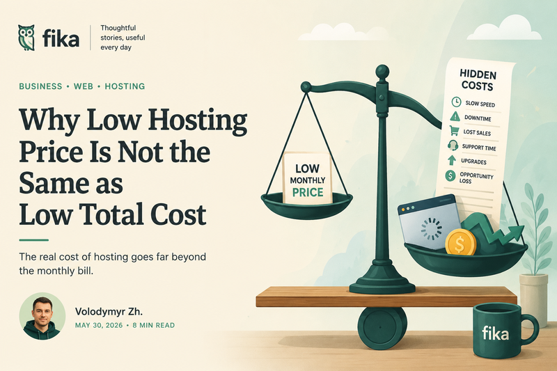 Why Low Hosting Price Is Not the Same as Low Total Cost