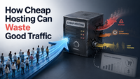 How Cheap Hosting Can Waste Good Traffic
