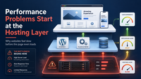 Why Website Performance Problems Often Start at the Hosting Layer