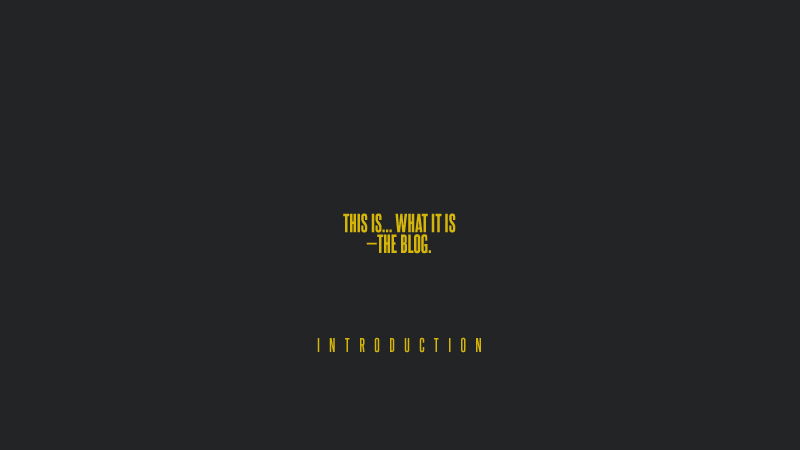 A Proper Introduction