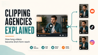 Clipping Agencies Explained: How Long Videos Become Short-Form Reach