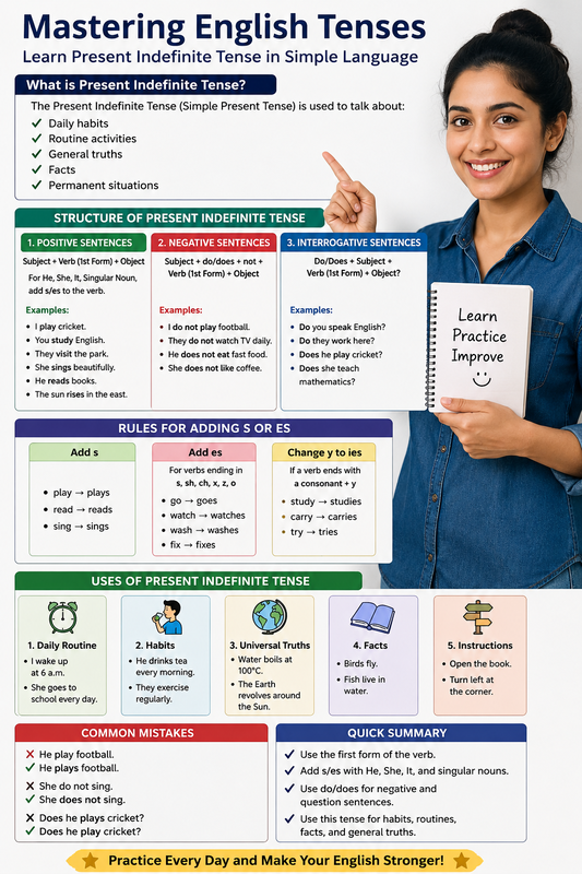 Mastering English Tenses