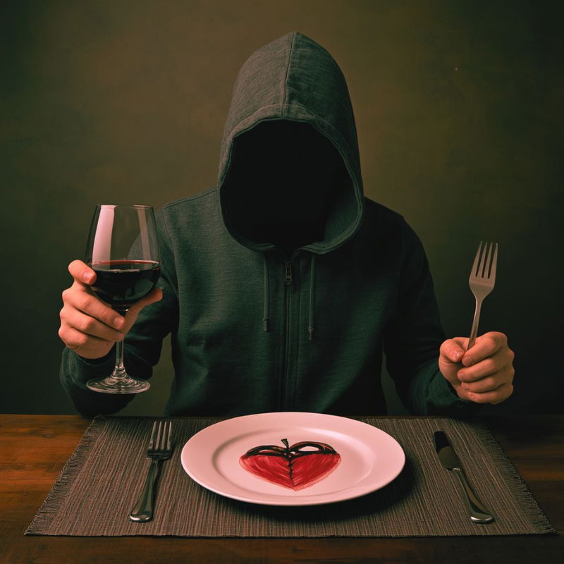 IL CANNIBALE NON E' UN MOSTRO
“La mangia per amore”!