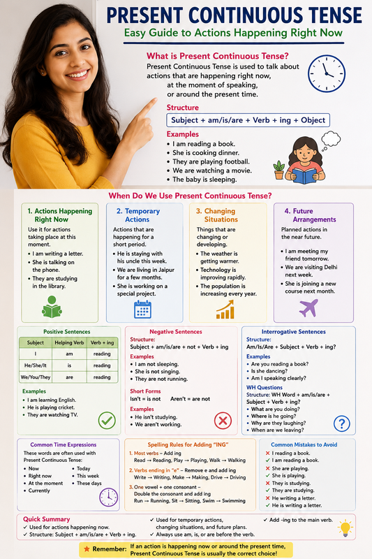Present Continuous Tense