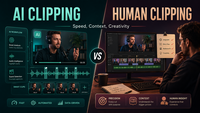 AI Clipping vs Human Clipping: Finding the Right Balance