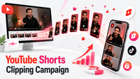 YouTube Shorts Clipping Campaign: Build More Reach From Every Long Video