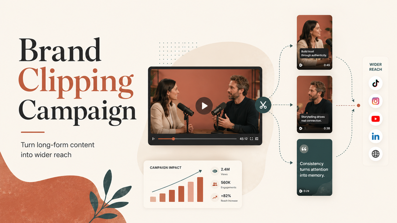 How Brand Clipping Campaigns Turn Content Into Market Memory