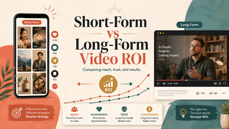 Short-Form vs Long-Form Video ROI: How Brands Should Compare Both