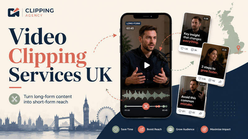 Video Clipping Services UK: A Smarter Way to Reuse Every Recording