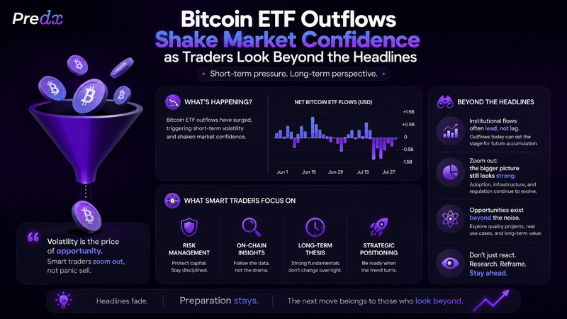 Bitcoin ETF Outflows Shake Market Confidence as Traders Look Beyond the Headlines