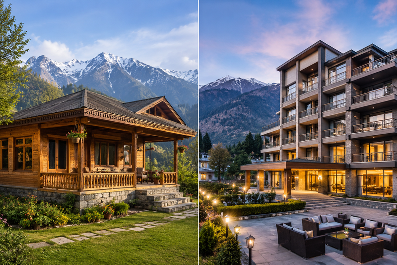 Homestay vs Hotel in Manali: Which Should You Choose for Your Trip? 🏔️
