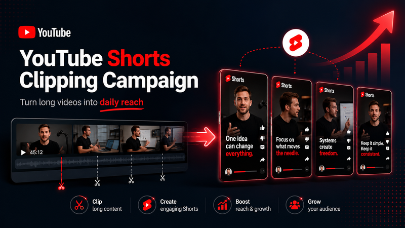 YouTube Shorts Clipping Campaign: A Better Way to Reuse Long Videos