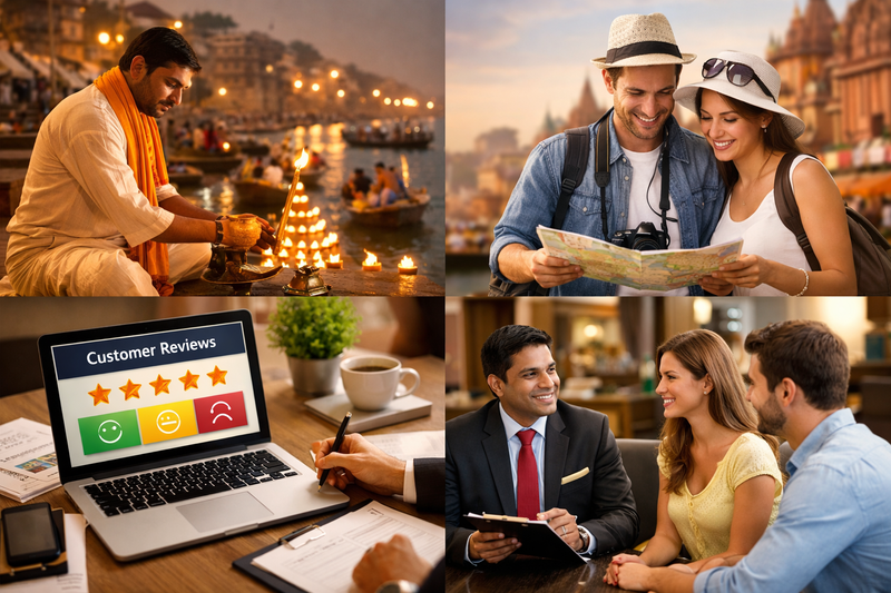 Hotel Reputation Management Varanasi: Fix Mixed Pilgrim & Tourist Reviews

