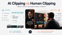 AI Clipping vs Human Clipping: Choosing the Right Workflow for Better Content