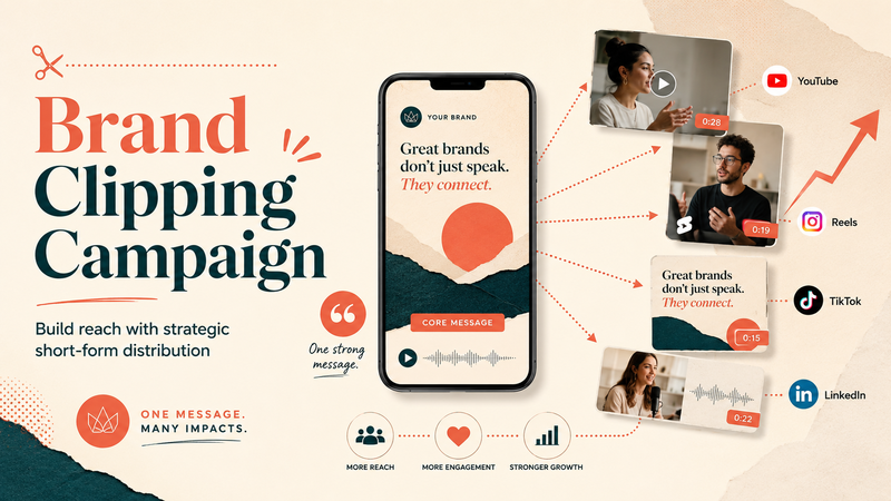 Brand Clipping Campaigns: How to Turn One Recording Into Weeks of Useful Content