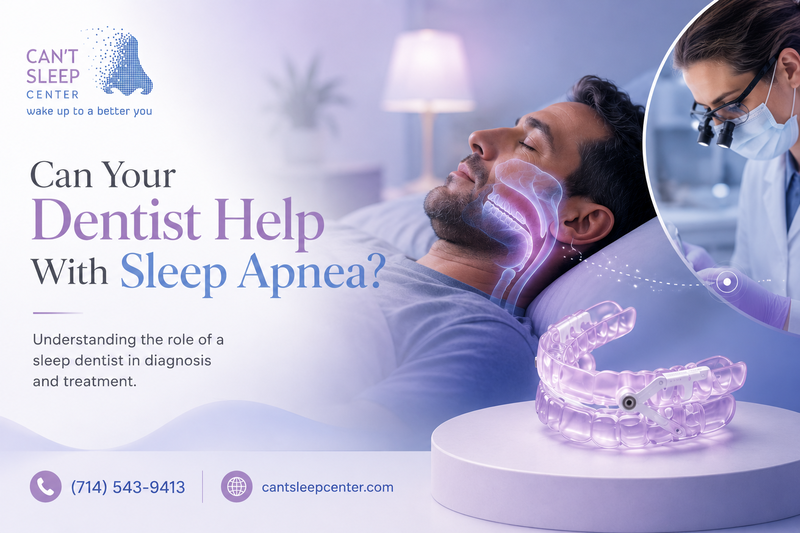 How Can a Dentist Help With Sleep Apnea? The Role of a Sleep Dentist in Diagnosis and Treatment

