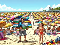 Ah, la playa