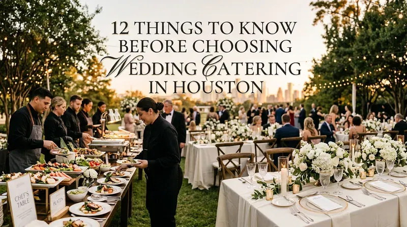 12 Things to Know Before Choosing Wedding Catering in Houston