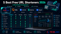 5 Best Free URL Shorteners 2026 (with Criteria Comparison)