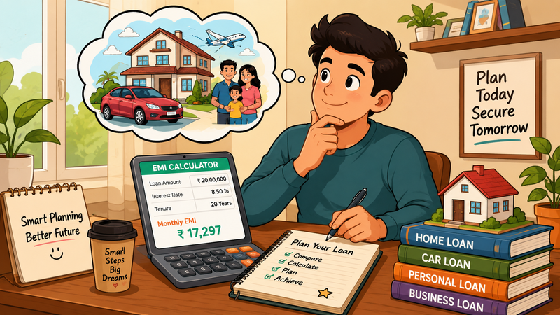 EMI Calculator: A Simple Guide to Plan Your Loan the Smart Way