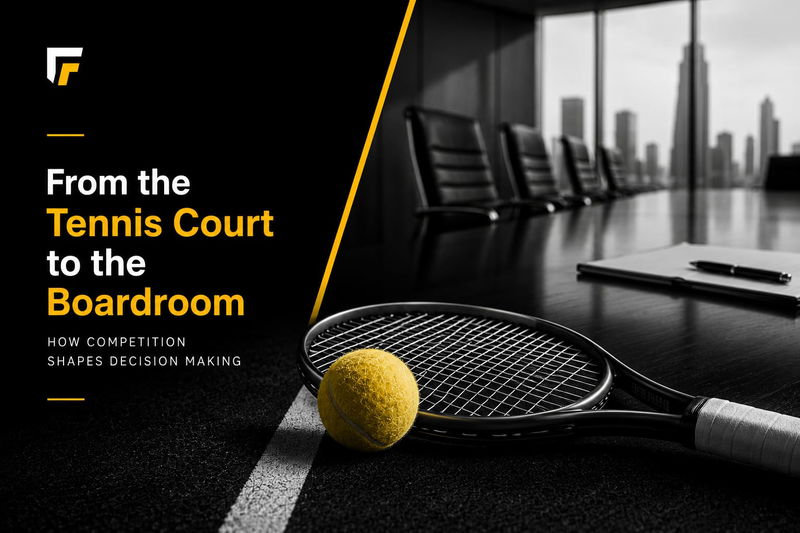 From The Tennis Court To The Boardroom: How Competition Shapes Decision Making
