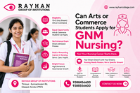 Can Arts or Commerce Students Apply for GNM Nursing?
