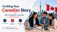 Crafting Your Canadian Story: Best Immigration Consultants at Your Service