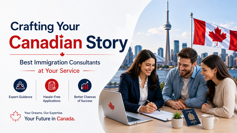Crafting Your Canadian Story: Best Immigration Consultants at Your Service