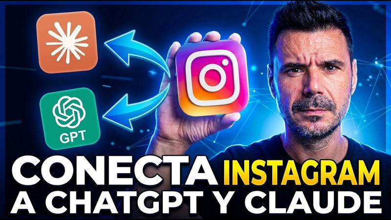 Cómo conectar Instagram gratis a Claude y ChatGPT (Paso a paso)