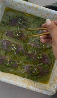 The Last Taste of Summer: Spicy Cilantro Coconut Bluefin Crudo