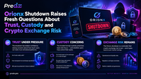 Orionx Shutdown Raises Fresh Questions About Trust, Custody and Crypto Exchange Risk