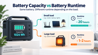 Battery Capacity vs Battery Runtime: What’s the Difference?