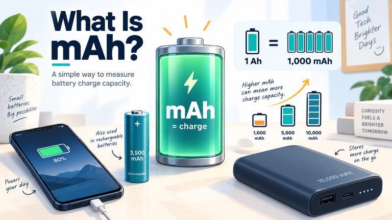 What Is mAh? Milliamp-Hours Explained Simply