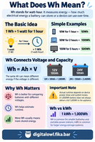 What Is a Watt-Hour? Wh Explained Simply