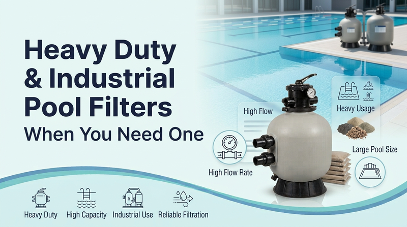 Heavy Duty and Industrial Pool Filters: When You Need One