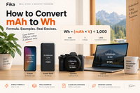 How to Convert mAh to Wh: Formula and Examples