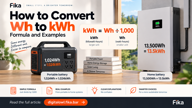 How to Convert Wh to kWh: Formula and Examples