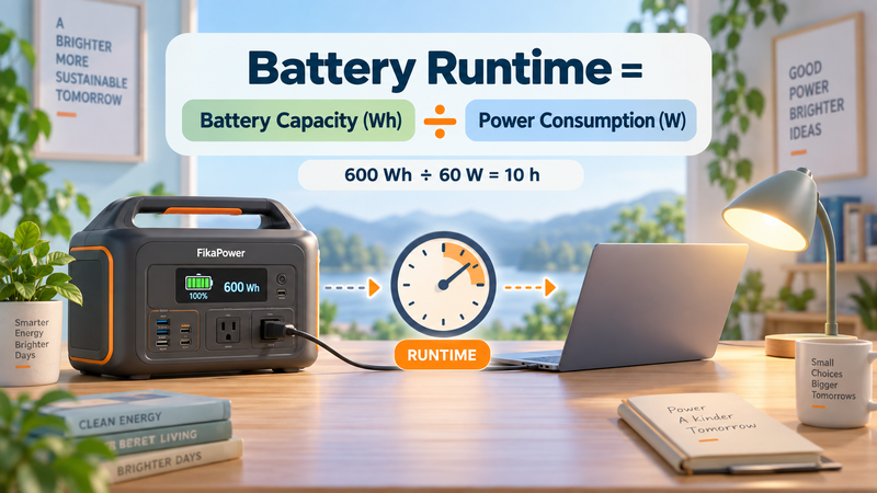Battery Runtime Formula
