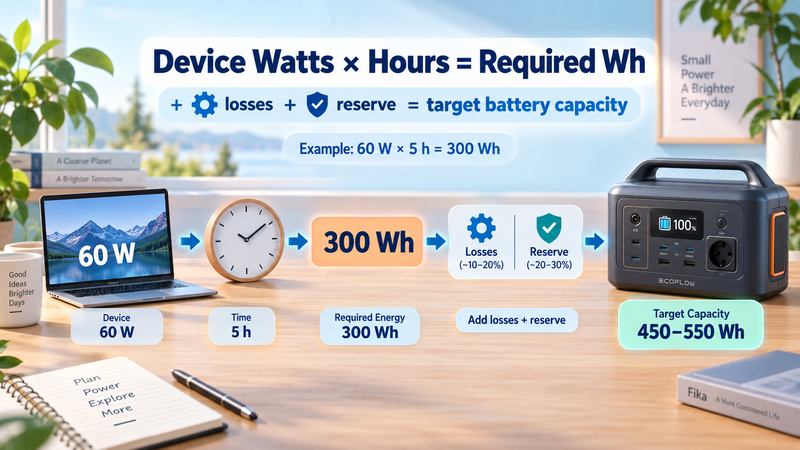 How Much Battery Capacity Does a Device Need?