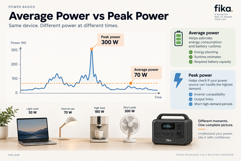 Average Power vs Peak Power