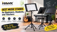 Best Music Stands for Beginners, Students, and Teachers