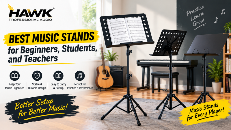 Best Music Stands for Beginners, Students, and Teachers