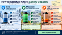 How Temperature Affects Battery Capacity