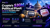 Crypto’s $30M Political Pivot: Fairshake Escalates After Clarity Act Collapse