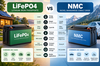 LiFePO4 vs NMC
