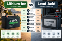 Lithium-Ion vs Lead-Acid Batteries