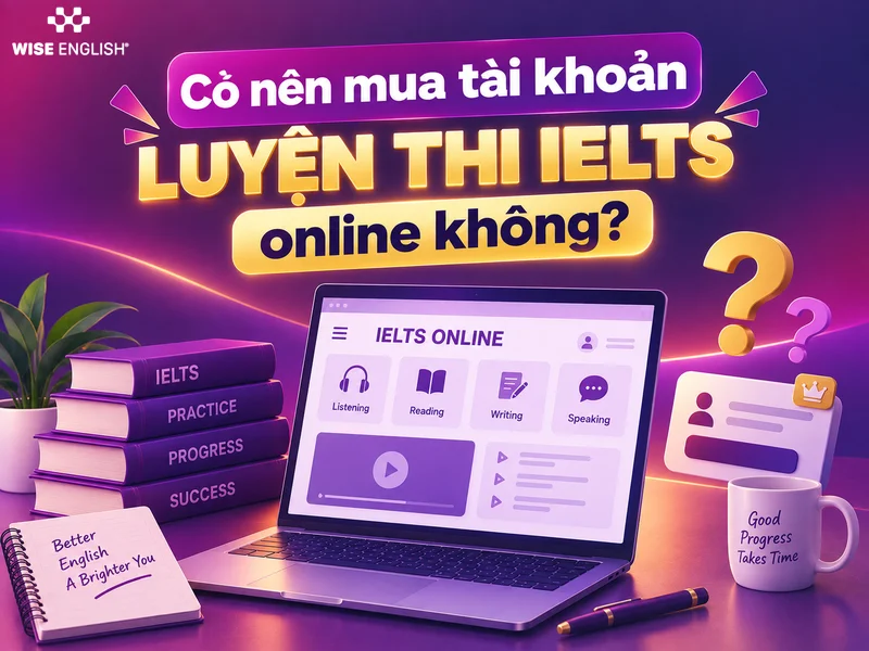 Có nên mua tài khoản luyện thi IELTS online không?