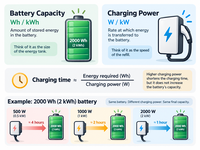 Charging Power vs Battery Capacity