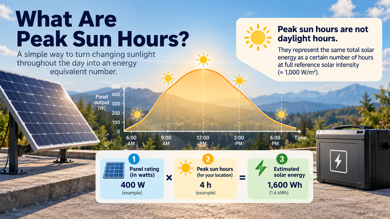What Are Peak Sun Hours?